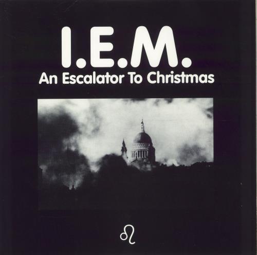 I.E.M. An Escalator To Christmas - Yellow Vinyl vinyl LP album (LP record) Dutch IDJLPAN868487