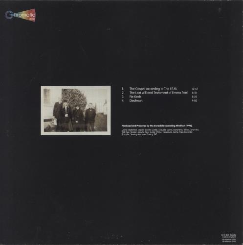 I.E.M. I.E.M. vinyl LP album (LP record) UK IDJLPIE864263