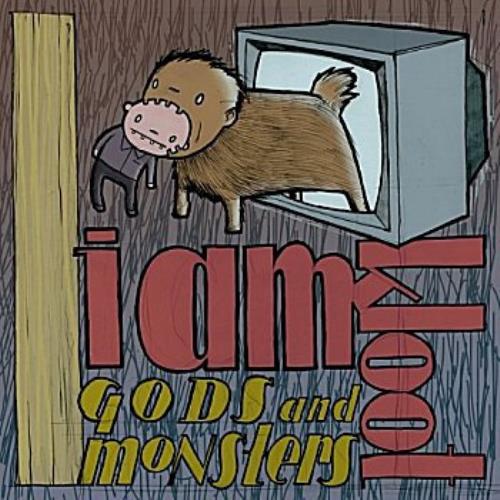 I Am Kloot Gods And Monsters vinyl LP album (LP record) UK IAKLPGO321057