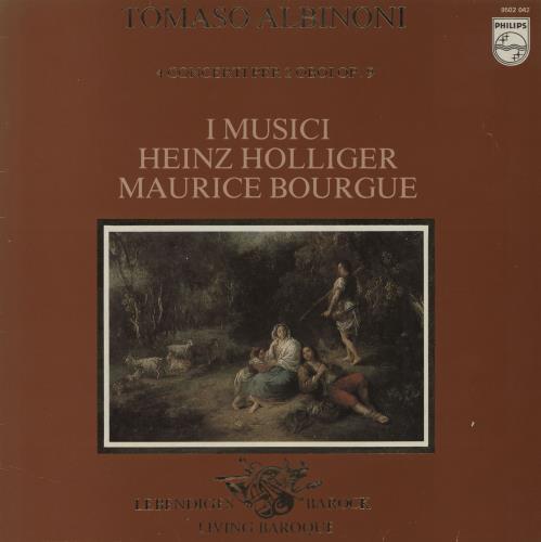 I Musici Albinoni: 4 Concerti Per 2 Oboi, Op.9 - EX vinyl LP album (LP record) Dutch IEOLPAL760359