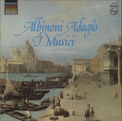 I Musici Albinoni: Adagio vinyl LP album (LP record) UK IEOLPAL765683