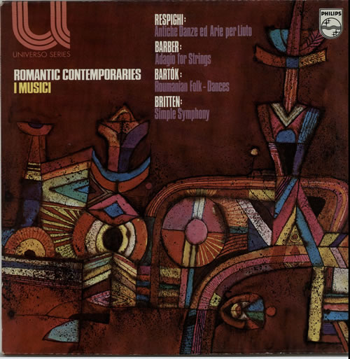 I Musici Romantic Contemporaries vinyl LP album (LP record) Dutch IEOLPRO633142