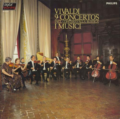 I Musici Vivaldi: 9 Concertos vinyl LP album (LP record) Dutch IEOLPVI776932