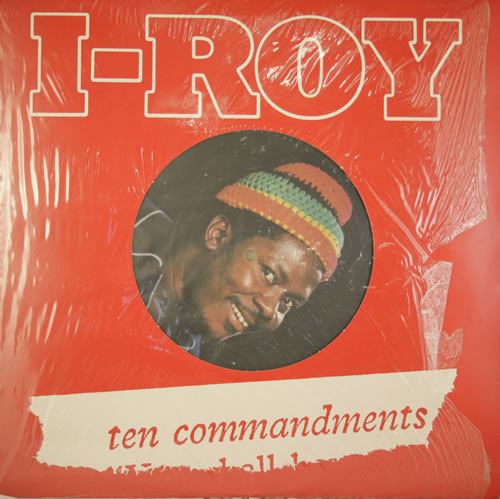 I Roy Ten Commandments picture disc LP (vinyl picture disc album) UK I.RPDTE559752