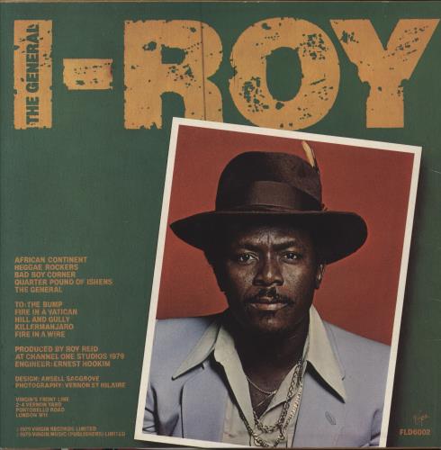 I Roy The General 2-LP vinyl record set (Double LP Album) UK I.R2LTH834495