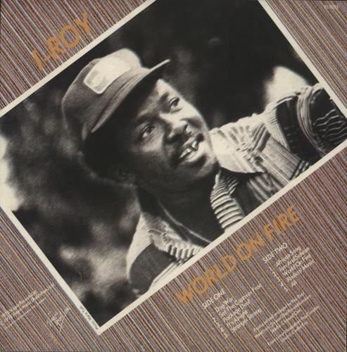 I Roy World On Fire vinyl LP album (LP record) UK I.RLPWO740310