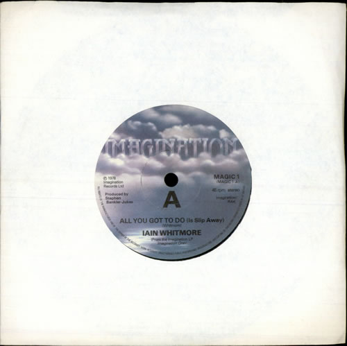 Iain Whitmore All You Got To Do (Is Slip Away) 7" vinyl single (7 inch record / 45) UK ICJ07AL502786