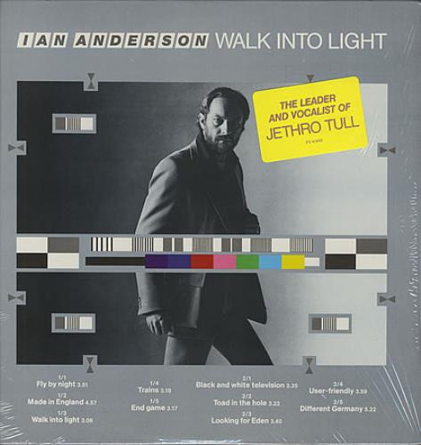 Ian Anderson Walk Into Light vinyl LP album (LP record) US IADLPWA131541