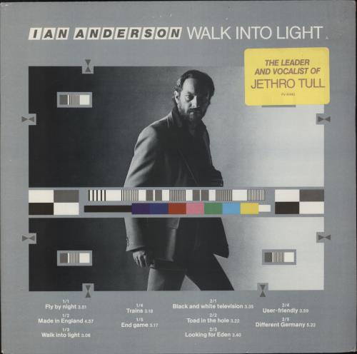 Ian Anderson Walk Into Light vinyl LP album (LP record) US IADLPWA181049
