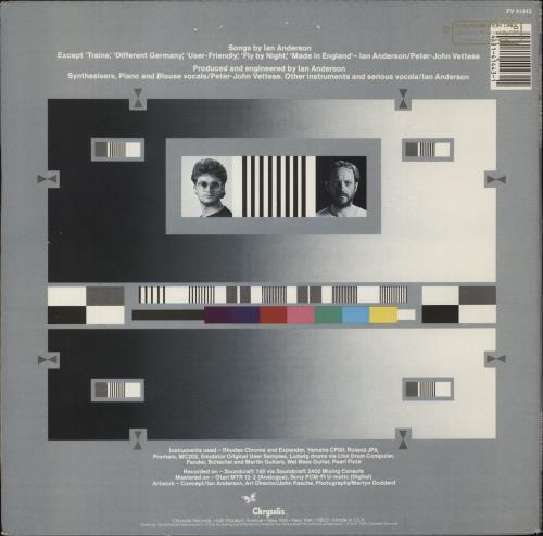 Ian Anderson Walk Into Light vinyl LP album (LP record) US IADLPWA181049