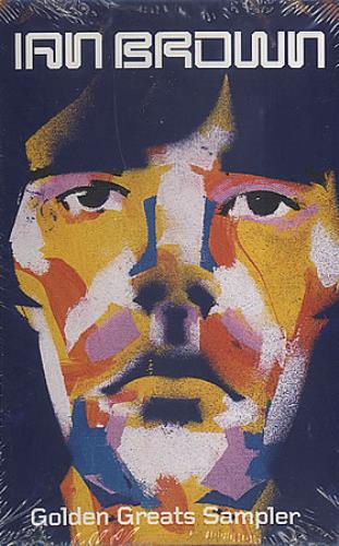 Ian Brown Golden Greats Sampler cassette single US IBRCSGO395191
