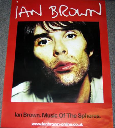 Ian Brown Music Of The Spheres poster UK IBRPOMU376840
