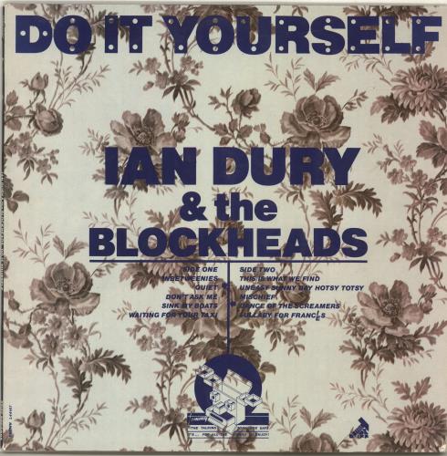 Ian Dury Do It Yourself - L44167 vinyl LP album (LP record) Portuguese INDLPDO696533