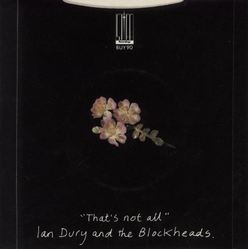 Ian Dury I Want To Be Straight - Solid + Prefect Sleeve 7" vinyl single (7 inch record / 45) UK IND07IW191958