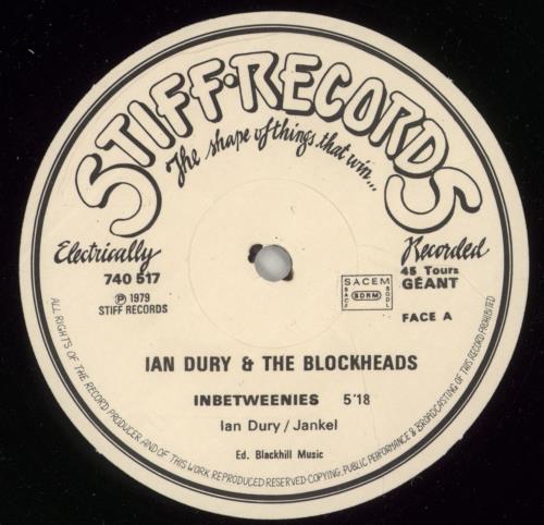 Ian Dury Inbetweenies 12" vinyl single (12 inch record / Maxi-single) French IND12IN117345
