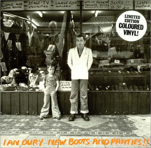 Ian Dury New Boots And Panties - Yellow Vinyl vinyl LP album (LP record) UK INDLPNE436157