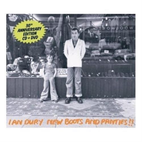 Ian Dury New Boots And Panties 2-disc CD/DVD set UK IND2DNE421598