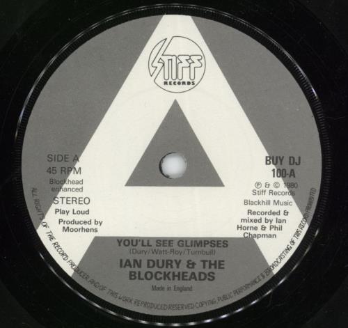 Ian Dury Sueperman's Big Sister - 'A' Label 7" vinyl single (7 inch record / 45) UK IND07SU870527