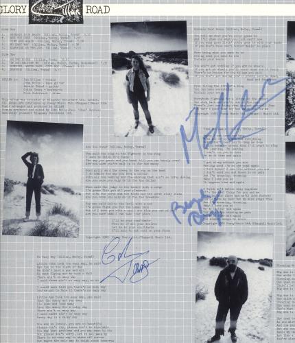 Ian Gillan Glory Road - Limited Edition - Autographed 2-LP vinyl record set (Double LP Album) UK GIL2LGL744799
