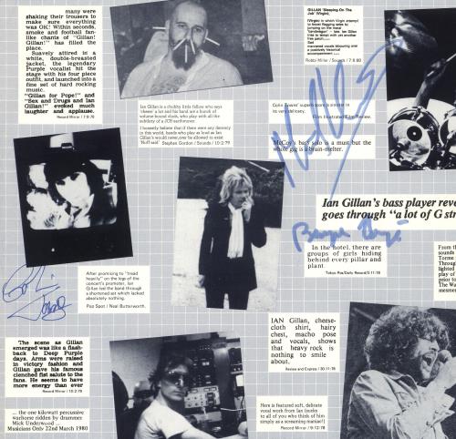 Ian Gillan Glory Road - Limited Edition - Autographed 2-LP vinyl record set (Double LP Album) UK GIL2LGL744799