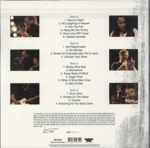 Ian Gillan Live In Anaheim - 180 Gram Turquoise Vinyl + Numbered 2-LP vinyl record set (Double LP Album) UK GIL2LLI872770