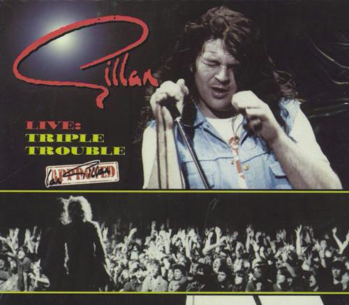 Ian Gillan Live: Triple Trouble - Sealed 3-CD album set (Triple CD) UK GIL3CLI807840
