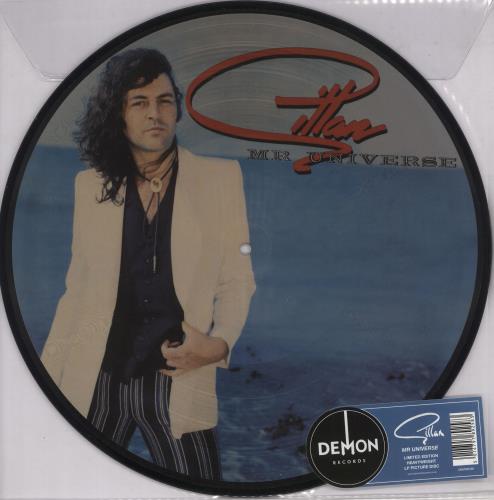 Ian Gillan Mr. Universe picture disc LP (vinyl picture disc album) UK GILPDMR730494