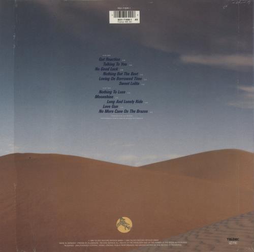 Ian Gillan Naked Thunder - Shrink vinyl LP album (LP record) German GILLPNA495844