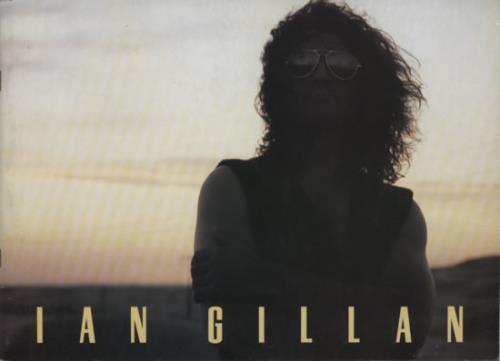 Ian Gillan Naked Thunder tour programme UK GILTRNA184425