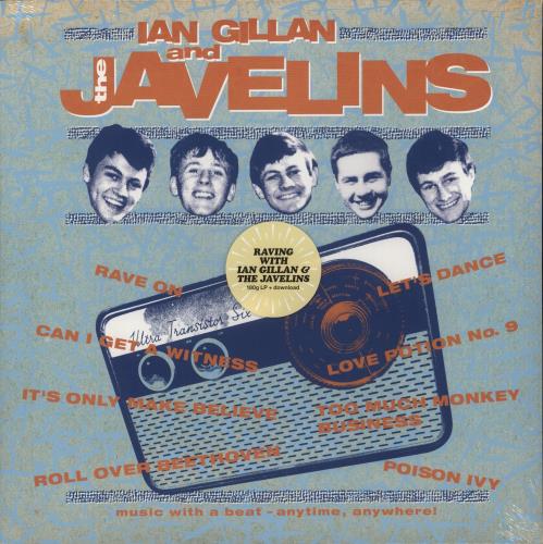 Ian Gillan Raving With Ian Gillan & The Javelins - Sealed vinyl LP album (LP record) German GILLPRA872792