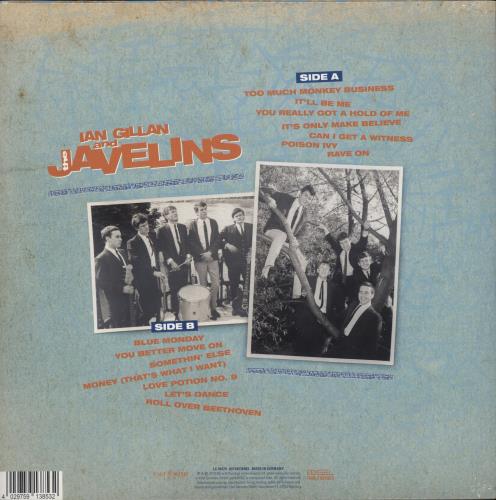 Ian Gillan Raving With Ian Gillan & The Javelins - Sealed vinyl LP album (LP record) German GILLPRA872792