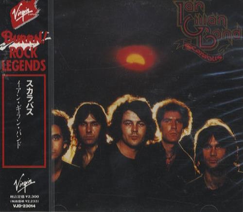 Ian Gillan Scarabus CD album (CDLP) Japanese GILCDSC151801