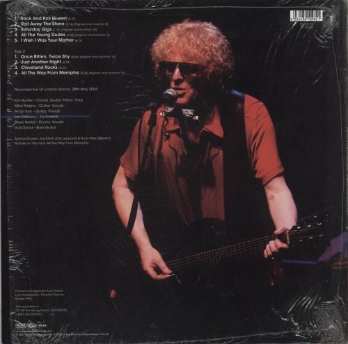 Ian Hunter Greatest Hits Live In London vinyl LP album (LP record) UK IHULPGR886685
