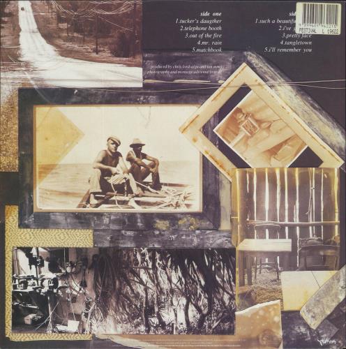 Ian Moss Matchbook vinyl LP album (LP record) Australian IMOLPMA827314