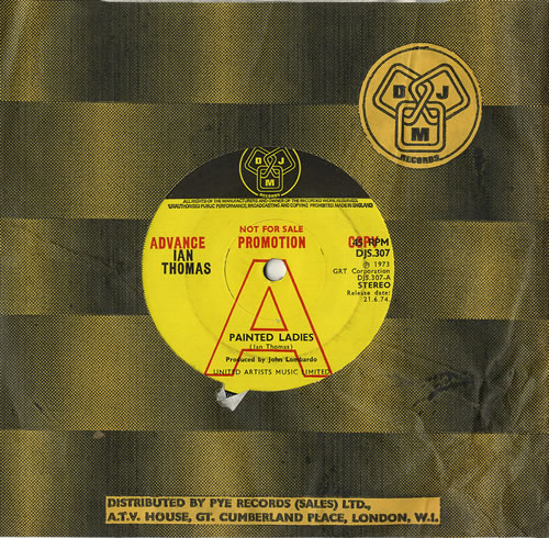 Ian Thomas Painted Ladies 7" vinyl single (7 inch record / 45) UK 0IT07PA478699