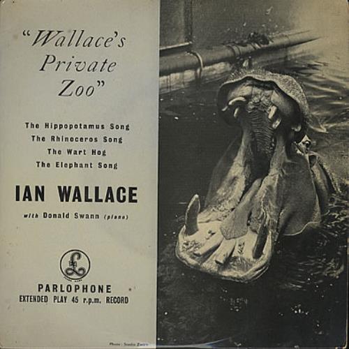 Ian Wallace (60s) Wallace's Private Zoo 7" vinyl single (7 inch record / 45) UK IWA07WA377046