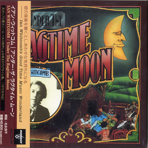Ian Whitcomb Under The Ragtime Moon CD album (CDLP) Japanese IWBCDUN560771