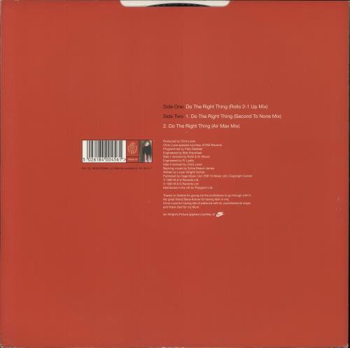 Ian Wright Do The Wright Thing 12" vinyl single (12 inch record / Maxi-single) UK IAW12DO76034