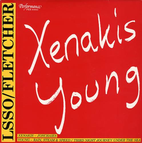 Iannis Xenakis Xenakis Young vinyl LP album (LP record) UK IXKLPXE393487
