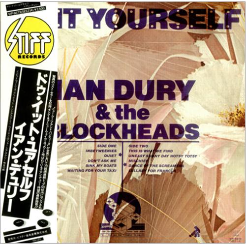 Ian Dury Do It Yourself Japanese vinyl LP album (LP record) (421656)