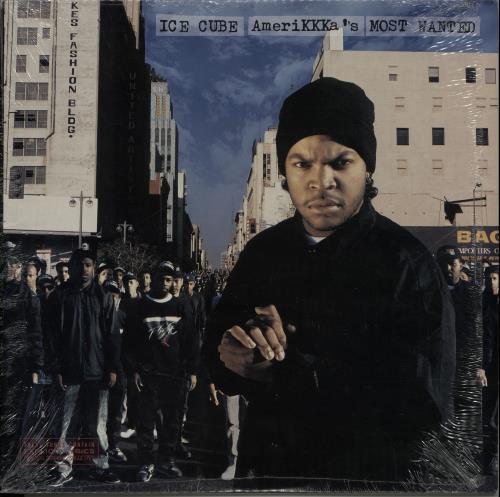 Ice Cube Amerikkka's Most Wanted - 1st - Shrink vinyl LP album (LP record) US ICCLPAM649752