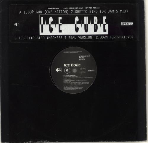 Ice Cube Bop Gun (One Nation) 12" vinyl single (12 inch record / Maxi-single) UK ICC12BO705854