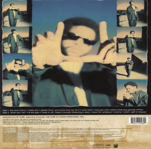 Ice Cube Lethal Injection - Lenticular Sleeve vinyl LP album (LP record) US ICCLPLE831944
