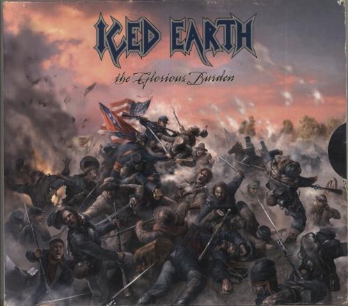 Iced Earth The Glorious Burden 2 CD album set (Double CD) German ICD2CTH758206