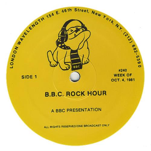 Icehouse BBC Rock Hour vinyl LP album (LP record) US ICELPBB325464