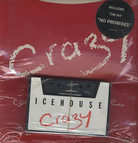 Icehouse Crazy cassette single UK ICECMCR204364