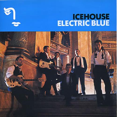 Icehouse Electric Blue UK 7" vinyl single (7 inch record / 45) (76554)