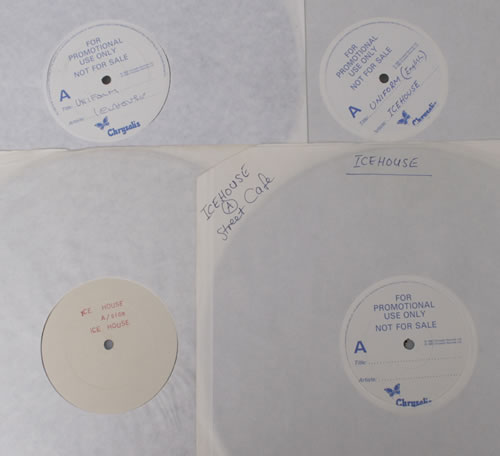 Icehouse Four White Label Test Pressings 12" vinyl single (12 inch record / Maxi-single) UK ICE12FO545338