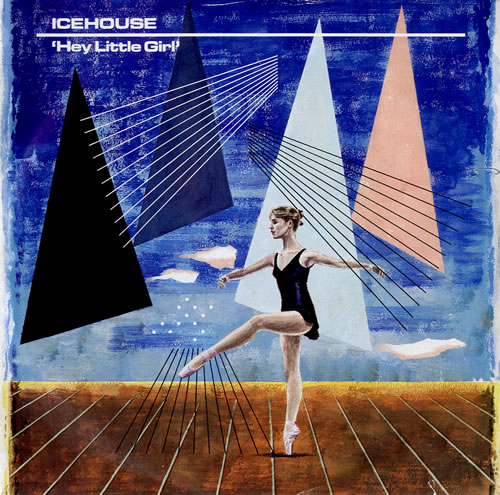 Icehouse Hey Little Girl - Clear 7" vinyl single (7 inch record / 45) UK ICE07HE601110