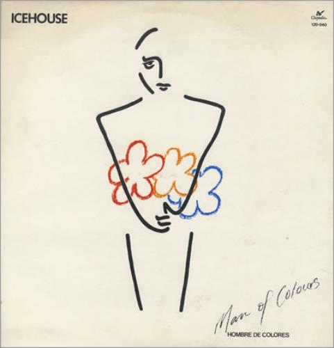 Icehouse Hombre de Colours vinyl LP album (LP record) Argentinean ICELPHO404073